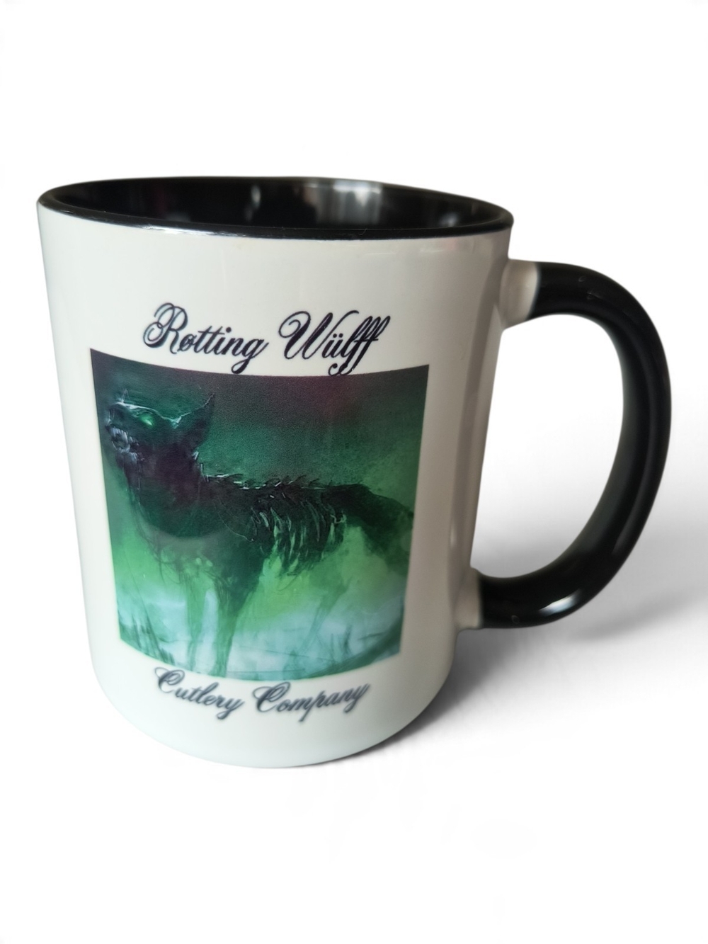 ROTTING WÜLFF Cutlery Company Wolf Ceramic Mug - Orca Coatings